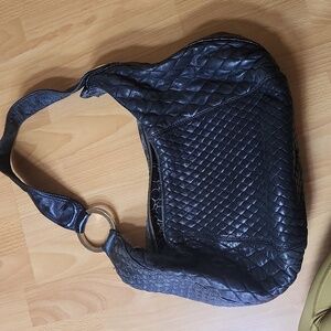 Jill Stuart Black Quilted Women's Bag